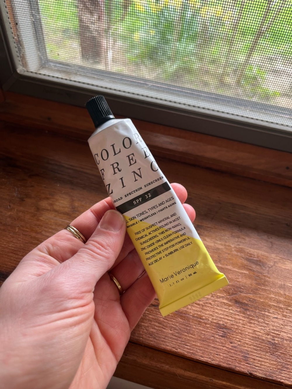 Marie Veronique Color-Free Zinc SPF 32 Mineral Sunscreen